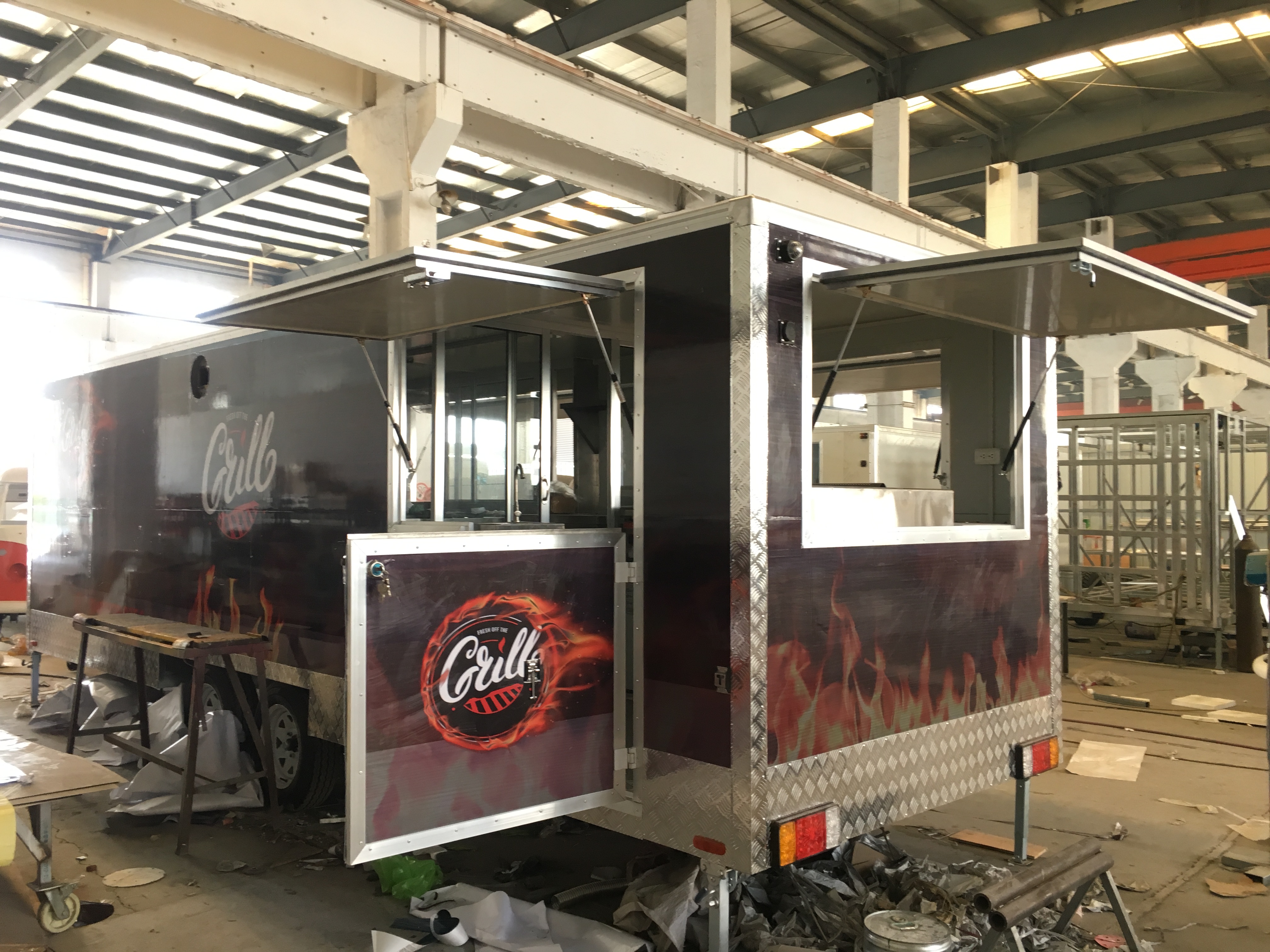2019/5/30 Big BBQ Trailer For Auckland
