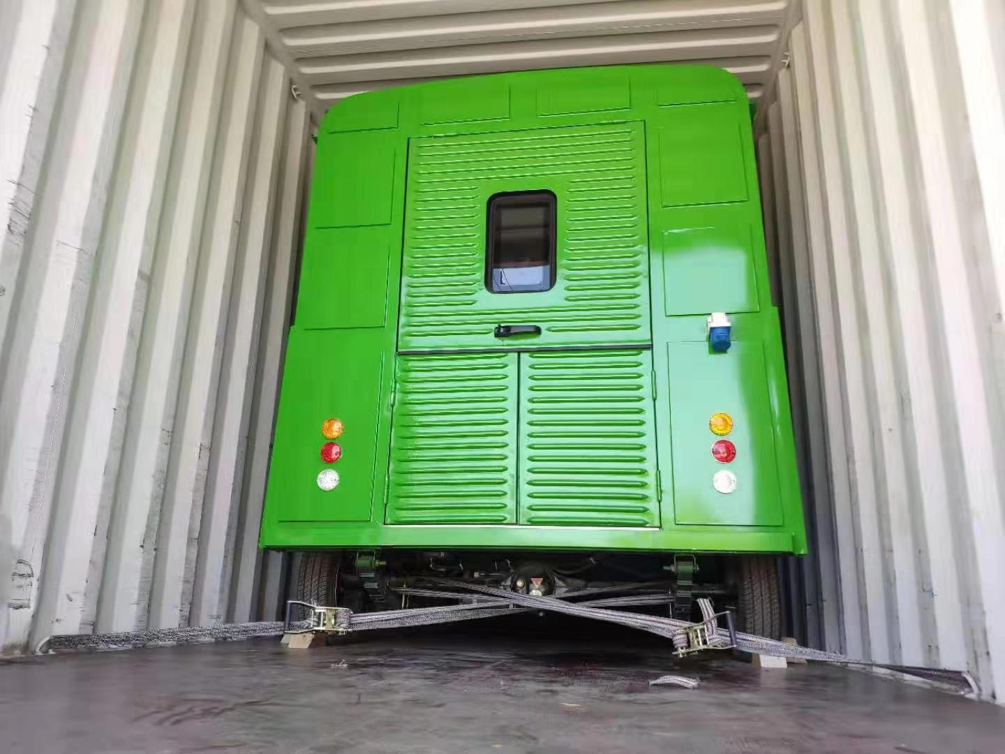 SHIPMENT TO QATAR(CITROEN FOOD TRUCK)