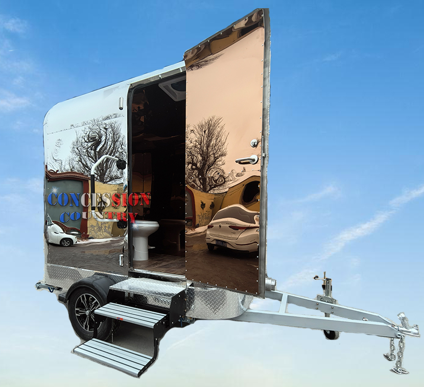 120 units toilet trailer to USA
