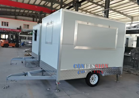 New finished food trailers