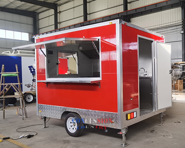 New completed 2 units small food trailer