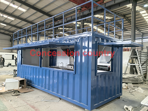 2 story container bar