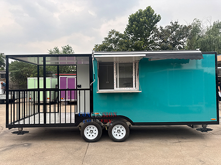 BBQ trailer