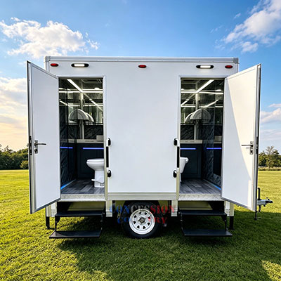 2 stall toilet trailer(图2)