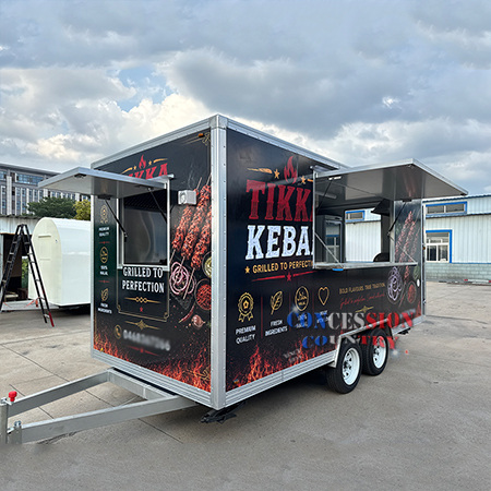 Mobile kebab trailer(图3)